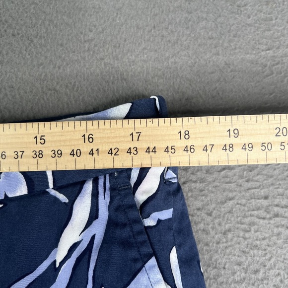 Polo Golf Ralph Lauren Shorts Mens 35 Navy Blue White Floral Golf Classic Fit - Picture 7 of 12